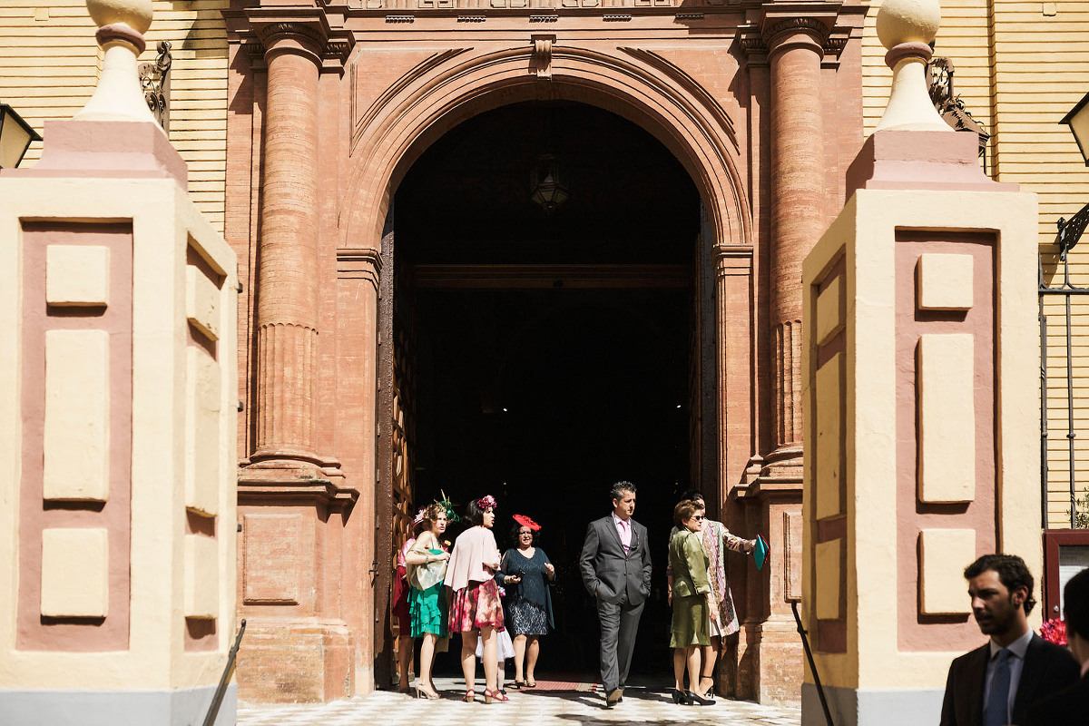 JUAN LUIS MORILLA. BODA EN SEVILLA. SAN BERNARDO Y CASA GUARDIOLA