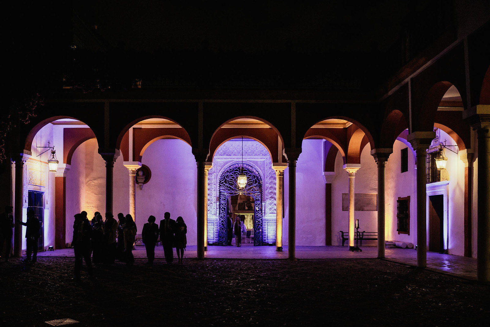 Fotofrafí ade bodas de Juan Luis Morilla en Casa de Pilatos. Sevilla